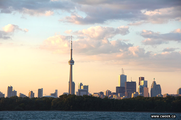Фото Торонто на закате