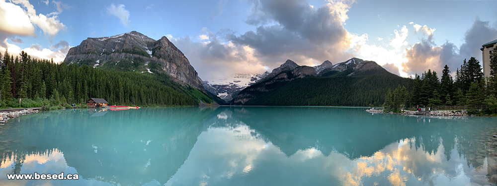 Озеро Lake Louise